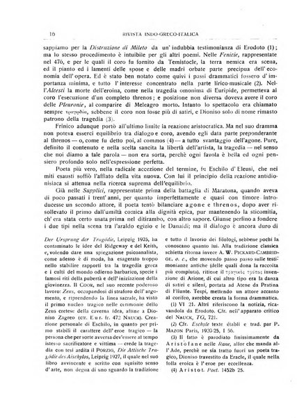 Rivista indo-greco-italica di filologia, lingua, antichità periodico trimestrale