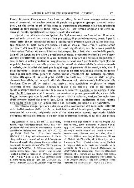 Rivista indo-greco-italica di filologia, lingua, antichità periodico trimestrale