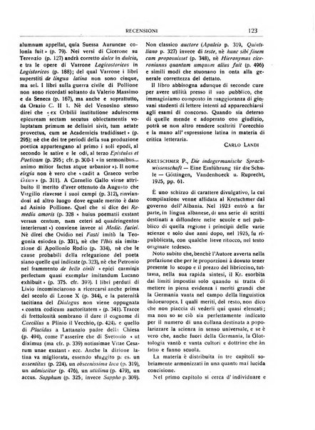 Rivista indo-greco-italica di filologia, lingua, antichità periodico trimestrale