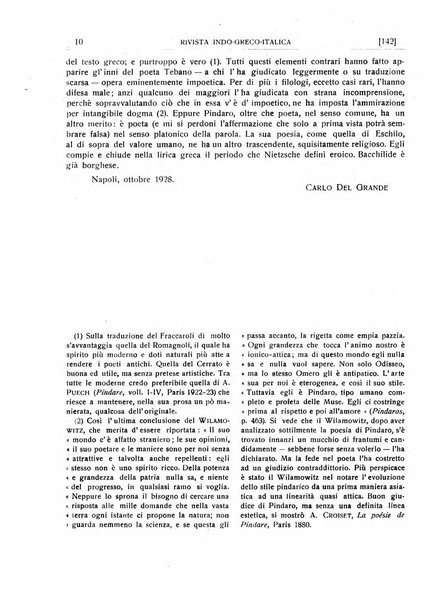 Rivista indo-greco-italica di filologia, lingua, antichità periodico trimestrale