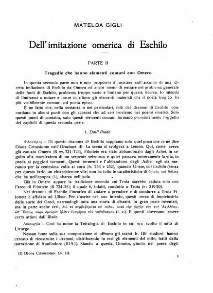 Rivista indo-greco-italica di filologia, lingua, antichità periodico trimestrale