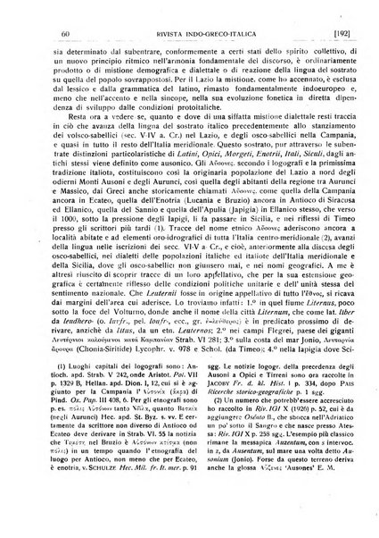 Rivista indo-greco-italica di filologia, lingua, antichità periodico trimestrale