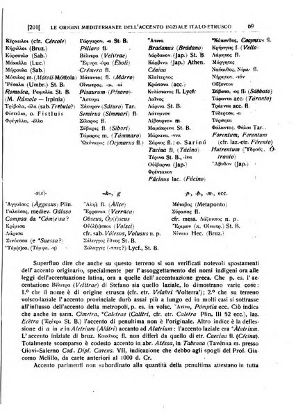 Rivista indo-greco-italica di filologia, lingua, antichità periodico trimestrale