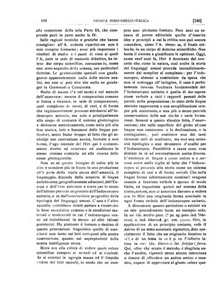 Rivista indo-greco-italica di filologia, lingua, antichità periodico trimestrale