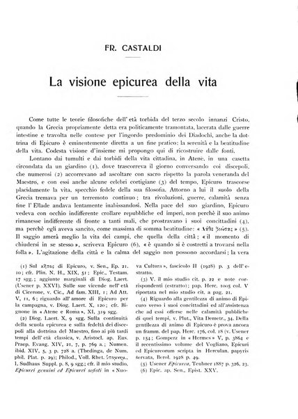 Rivista indo-greco-italica di filologia, lingua, antichità periodico trimestrale