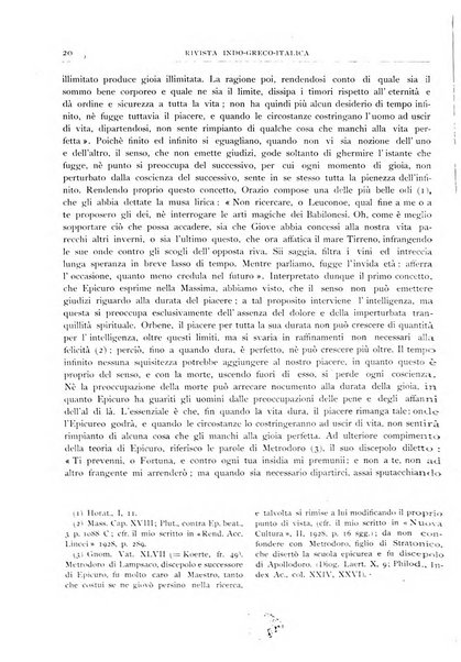 Rivista indo-greco-italica di filologia, lingua, antichità periodico trimestrale