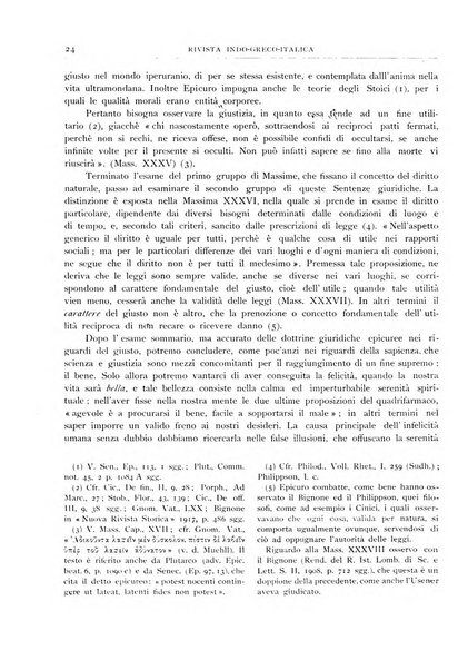 Rivista indo-greco-italica di filologia, lingua, antichità periodico trimestrale