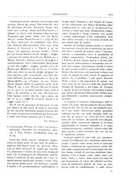 Rivista indo-greco-italica di filologia, lingua, antichità periodico trimestrale