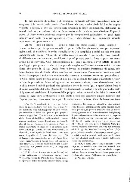 Rivista indo-greco-italica di filologia, lingua, antichità periodico trimestrale