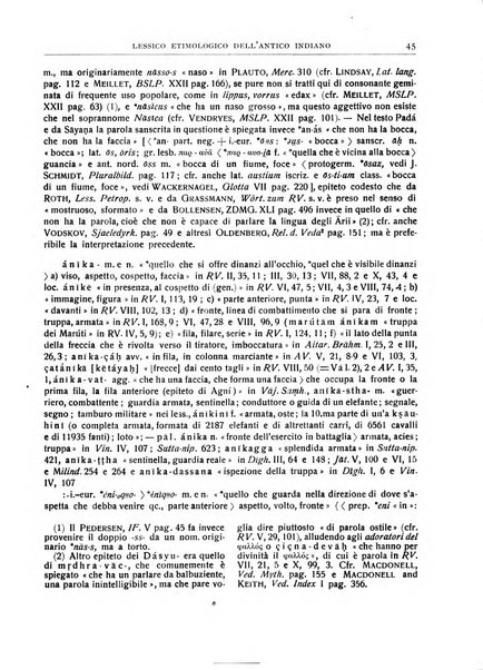 Rivista indo-greco-italica di filologia, lingua, antichità periodico trimestrale