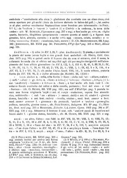 Rivista indo-greco-italica di filologia, lingua, antichità periodico trimestrale