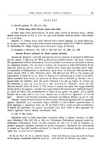 Rivista indo-greco-italica di filologia, lingua, antichità periodico trimestrale