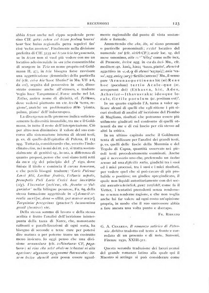 Rivista indo-greco-italica di filologia, lingua, antichità periodico trimestrale