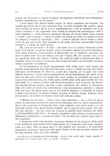 Rivista indo-greco-italica di filologia, lingua, antichità periodico trimestrale