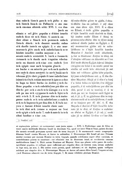 Rivista indo-greco-italica di filologia, lingua, antichità periodico trimestrale