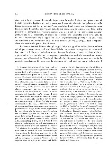 Rivista indo-greco-italica di filologia, lingua, antichità periodico trimestrale