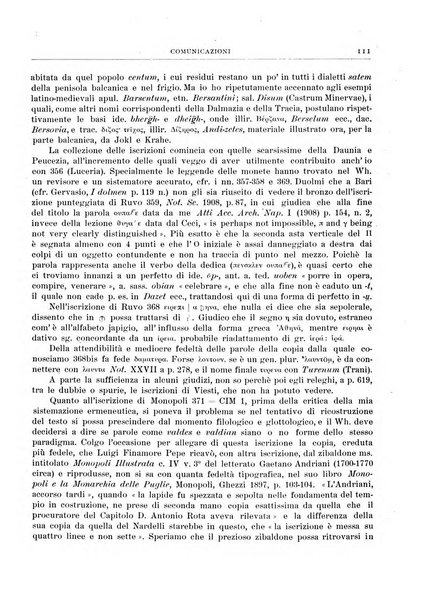 Rivista indo-greco-italica di filologia, lingua, antichità periodico trimestrale