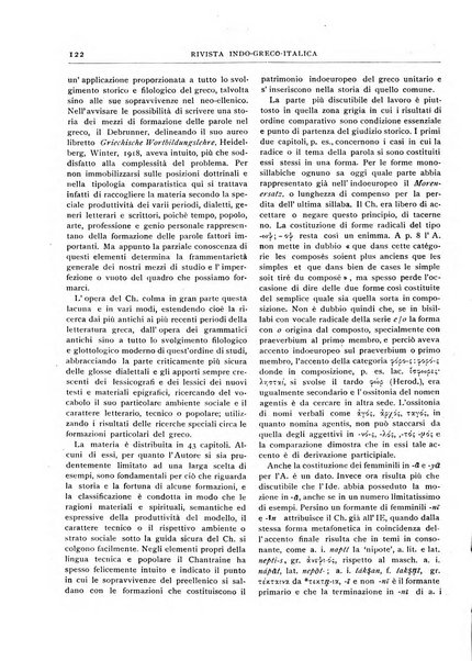 Rivista indo-greco-italica di filologia, lingua, antichità periodico trimestrale