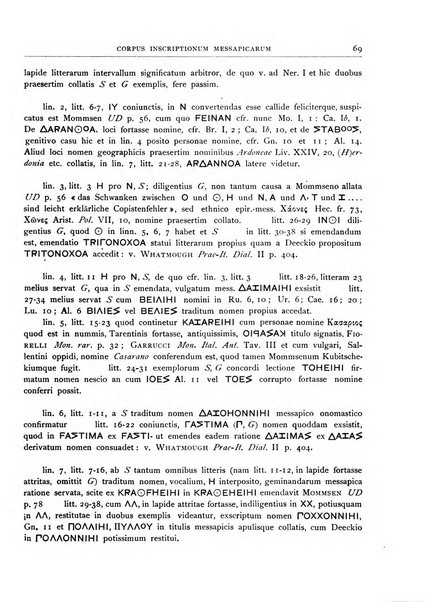 Rivista indo-greco-italica di filologia, lingua, antichità periodico trimestrale