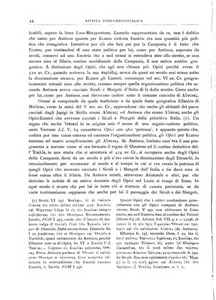 Rivista indo-greco-italica di filologia, lingua, antichità periodico trimestrale