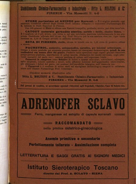 Rivista italiana di ginecologia pubblicazione bimestrale