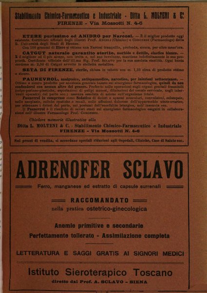 Rivista italiana di ginecologia pubblicazione bimestrale