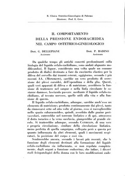 Rivista italiana di ginecologia pubblicazione bimestrale