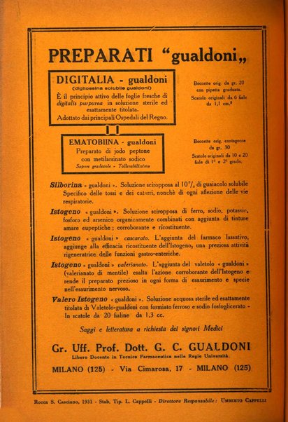 Rivista italiana di ginecologia pubblicazione bimestrale