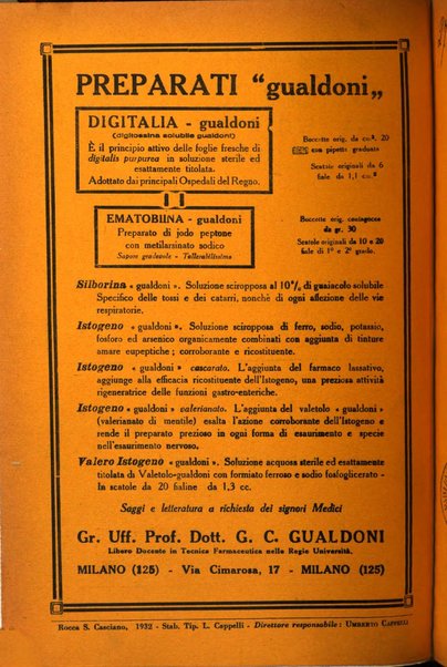 Rivista italiana di ginecologia pubblicazione bimestrale