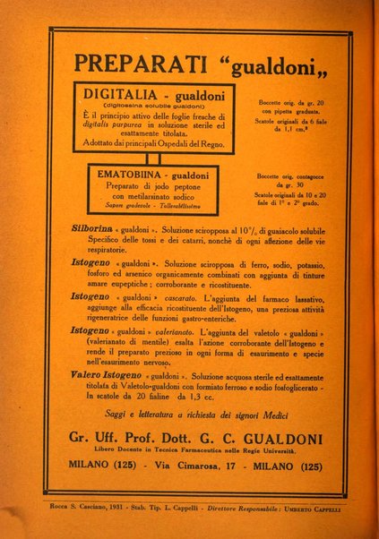 Rivista italiana di ginecologia pubblicazione bimestrale