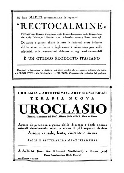 Rivista italiana di ginecologia pubblicazione bimestrale