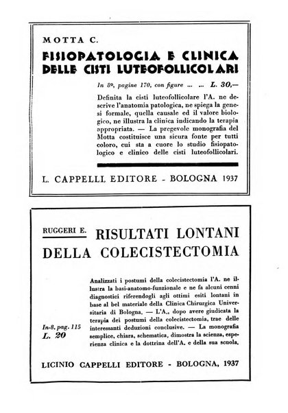 Rivista italiana di ginecologia pubblicazione bimestrale