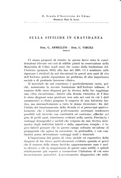 Rivista italiana di ginecologia pubblicazione bimestrale