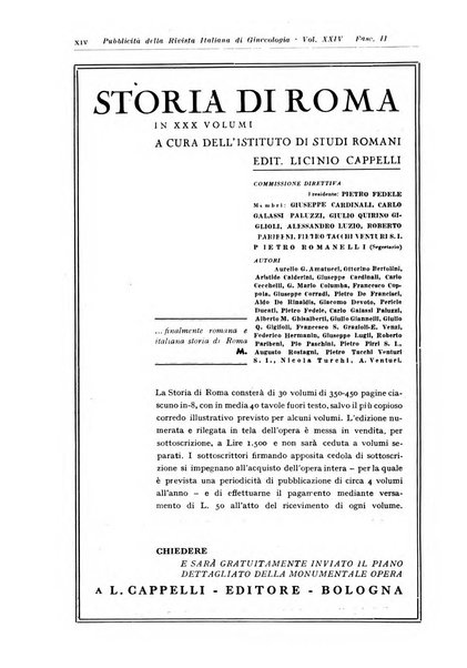 Rivista italiana di ginecologia pubblicazione bimestrale