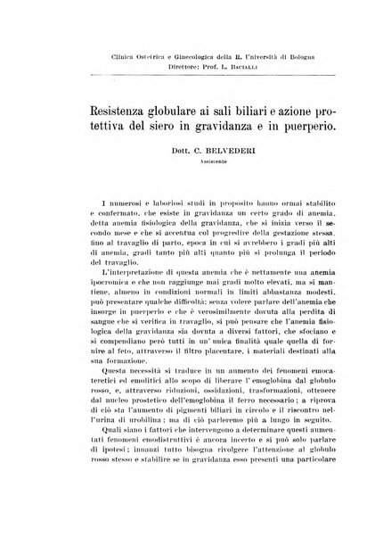 Rivista italiana di ginecologia pubblicazione bimestrale