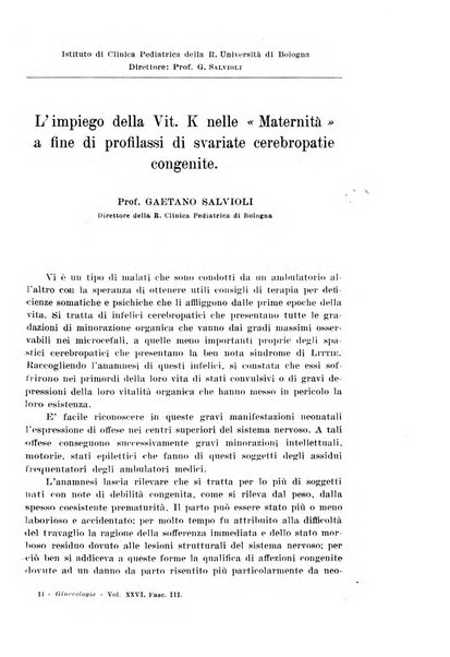 Rivista italiana di ginecologia pubblicazione bimestrale