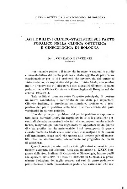 Rivista italiana di ginecologia pubblicazione bimestrale