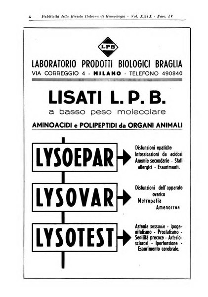 Rivista italiana di ginecologia pubblicazione bimestrale