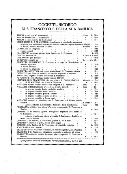 San Francesco d'Assisi periodico mensile illustrato per il 7. centenario della morte del santo, 1226-1926