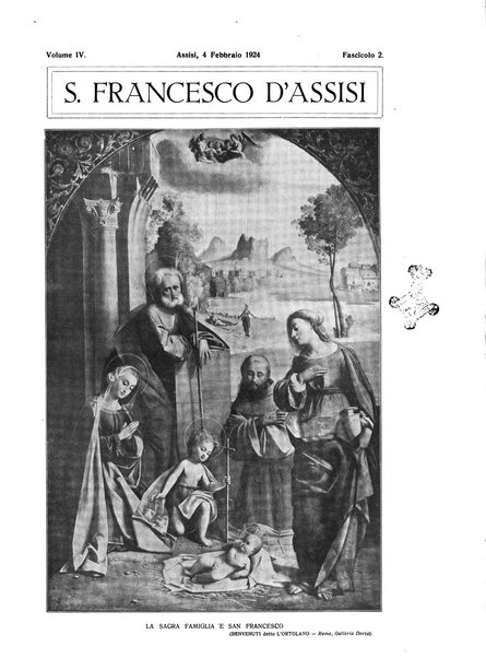 San Francesco d'Assisi periodico mensile illustrato per il 7. centenario della morte del santo, 1226-1926