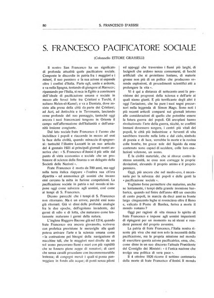 San Francesco d'Assisi periodico mensile illustrato per il 7. centenario della morte del santo, 1226-1926