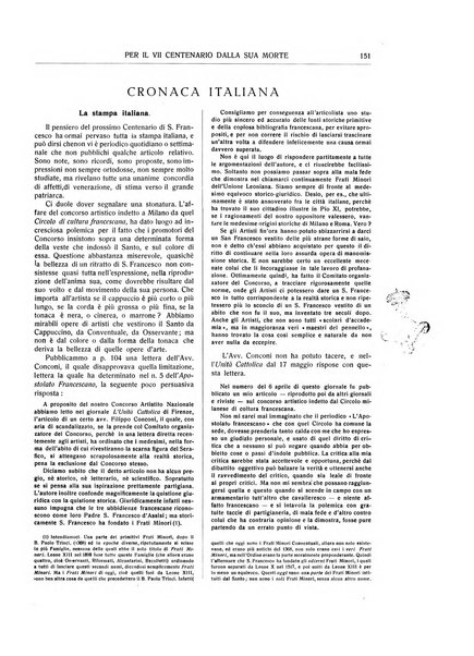 San Francesco d'Assisi periodico mensile illustrato per il 7. centenario della morte del santo, 1226-1926