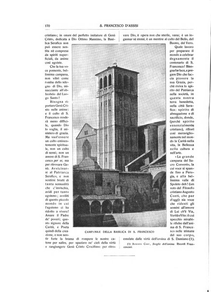 San Francesco d'Assisi periodico mensile illustrato per il 7. centenario della morte del santo, 1226-1926