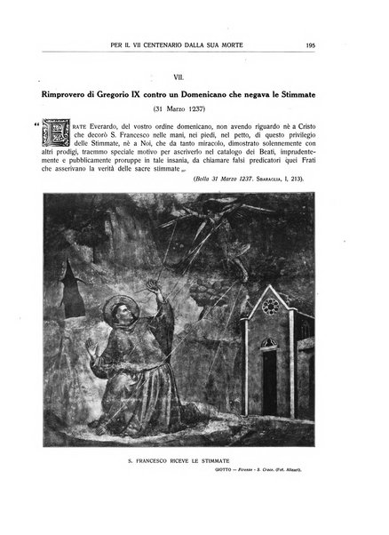 San Francesco d'Assisi periodico mensile illustrato per il 7. centenario della morte del santo, 1226-1926