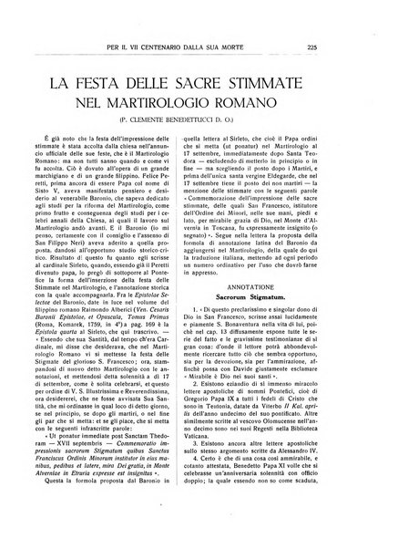 San Francesco d'Assisi periodico mensile illustrato per il 7. centenario della morte del santo, 1226-1926