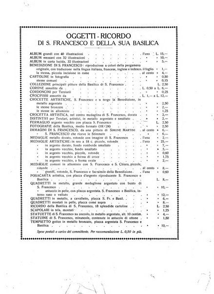 San Francesco d'Assisi periodico mensile illustrato per il 7. centenario della morte del santo, 1226-1926