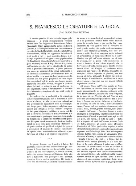 San Francesco d'Assisi periodico mensile illustrato per il 7. centenario della morte del santo, 1226-1926