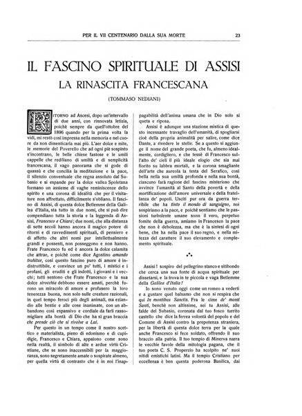 San Francesco d'Assisi periodico mensile illustrato per il 7. centenario della morte del santo, 1226-1926