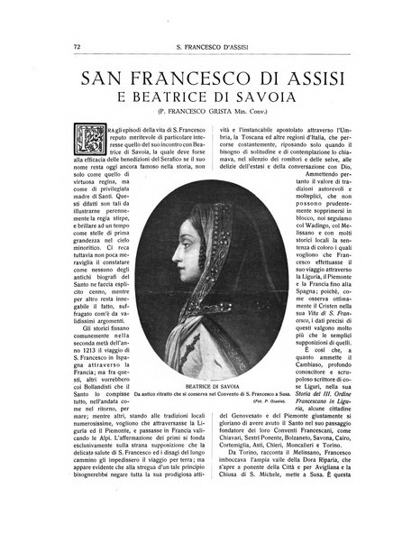 San Francesco d'Assisi periodico mensile illustrato per il 7. centenario della morte del santo, 1226-1926