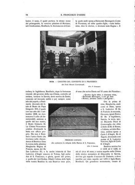 San Francesco d'Assisi periodico mensile illustrato per il 7. centenario della morte del santo, 1226-1926